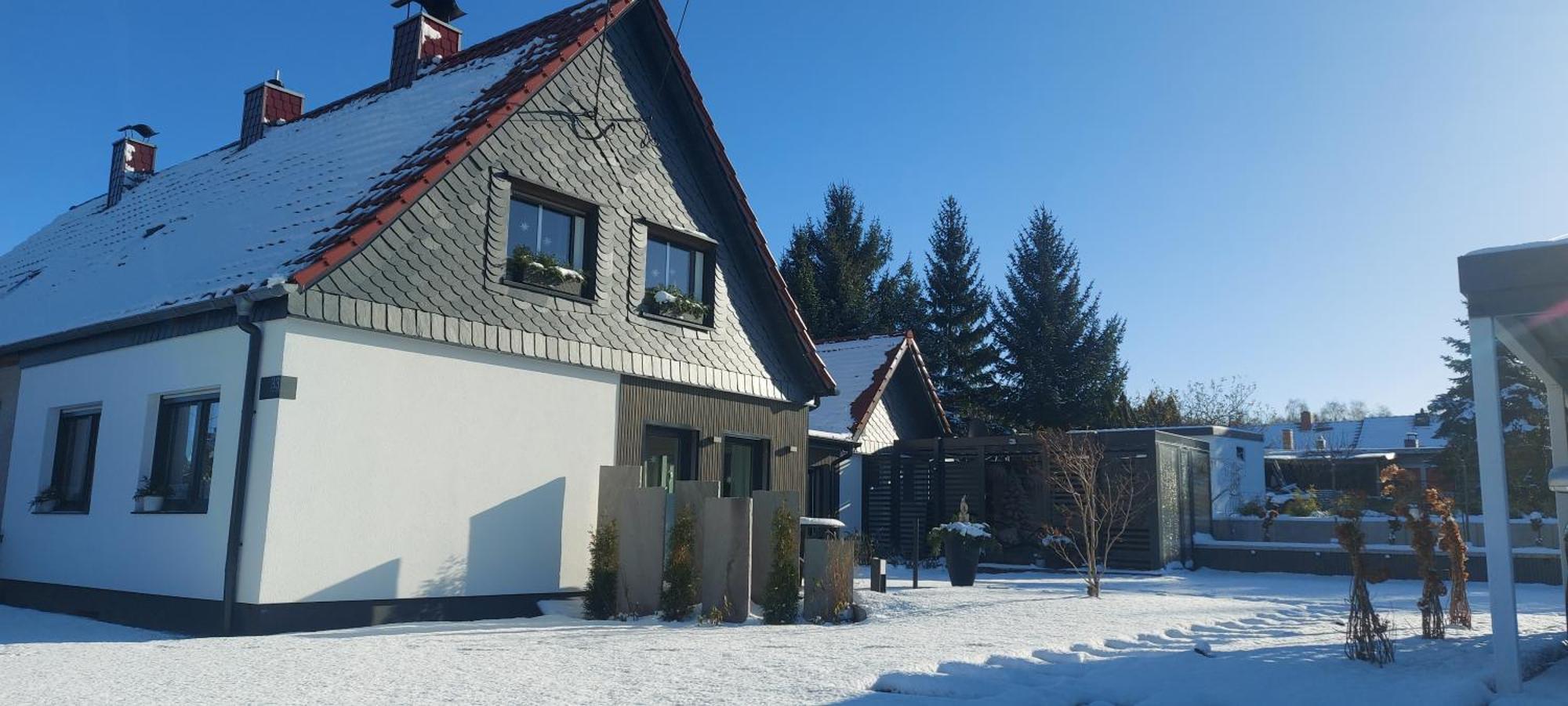 Ferienhaus Landbruecke 그로스쇠나우 외부 사진